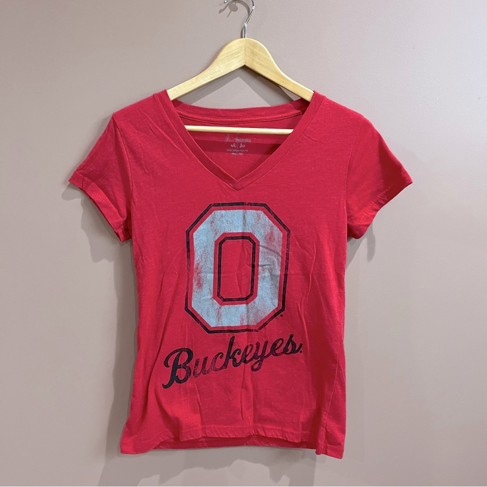 Ohio State Buckeyes Women’s V-neck Shirt